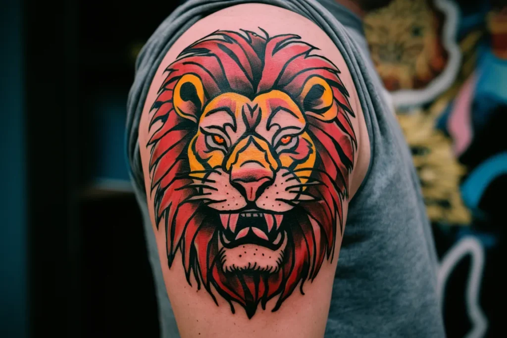 Roaring-Artistary-Lion-Tattoo-Placement-and-Styles