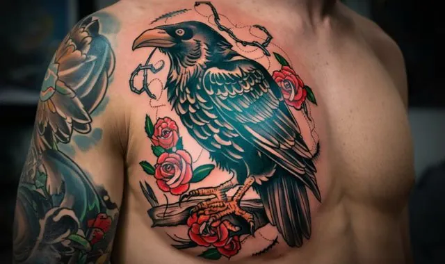 Stunning Raven Tattoo design ideas, meaning and Inspiration in 2024