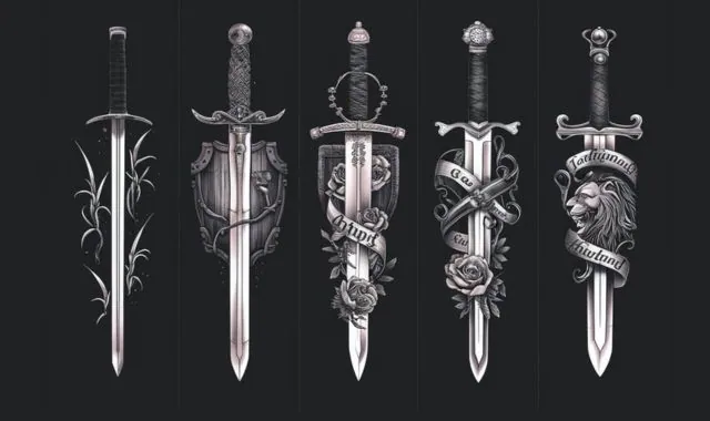 Epic Sword Tattoo Designs: Meanings, Ideas, and Inspirations