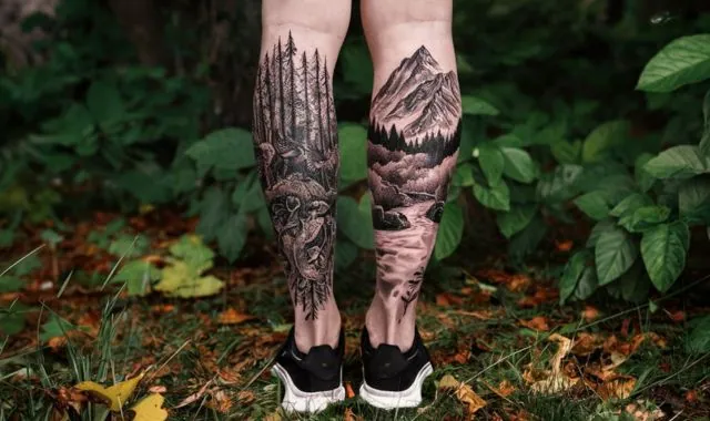 Exploring-Leg-Tattoos-Design-and-Drawing-Popular-Designs -Personal-Significance-&-maintain-Leg-Tattoo-Color