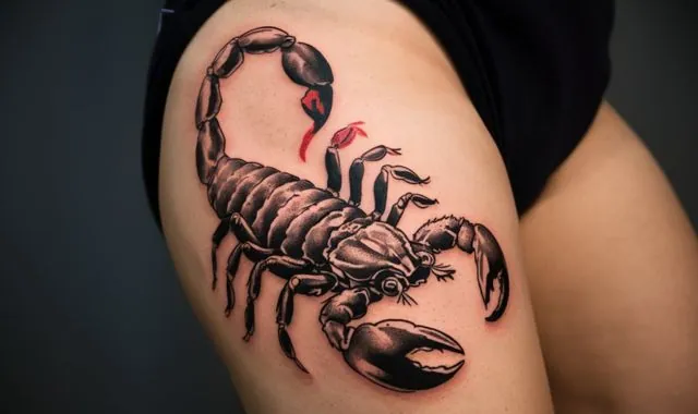 Scorpion-Tattoo-Design-Don't-Get-Stung-by-its-Beauty