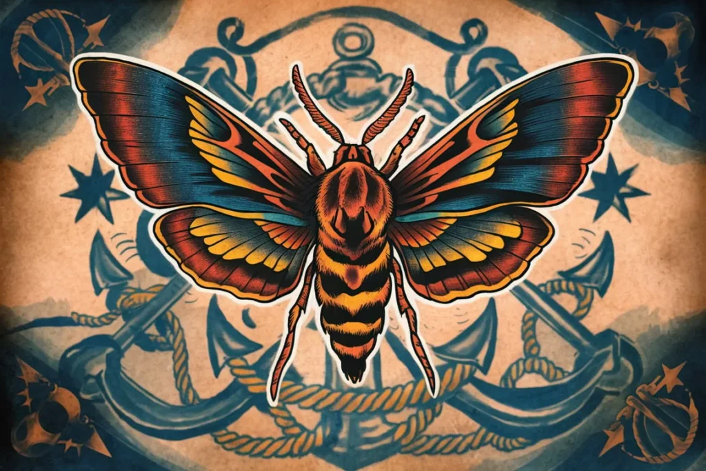 Moth Tattoo Designs Exploring the Cultural and Symbolic