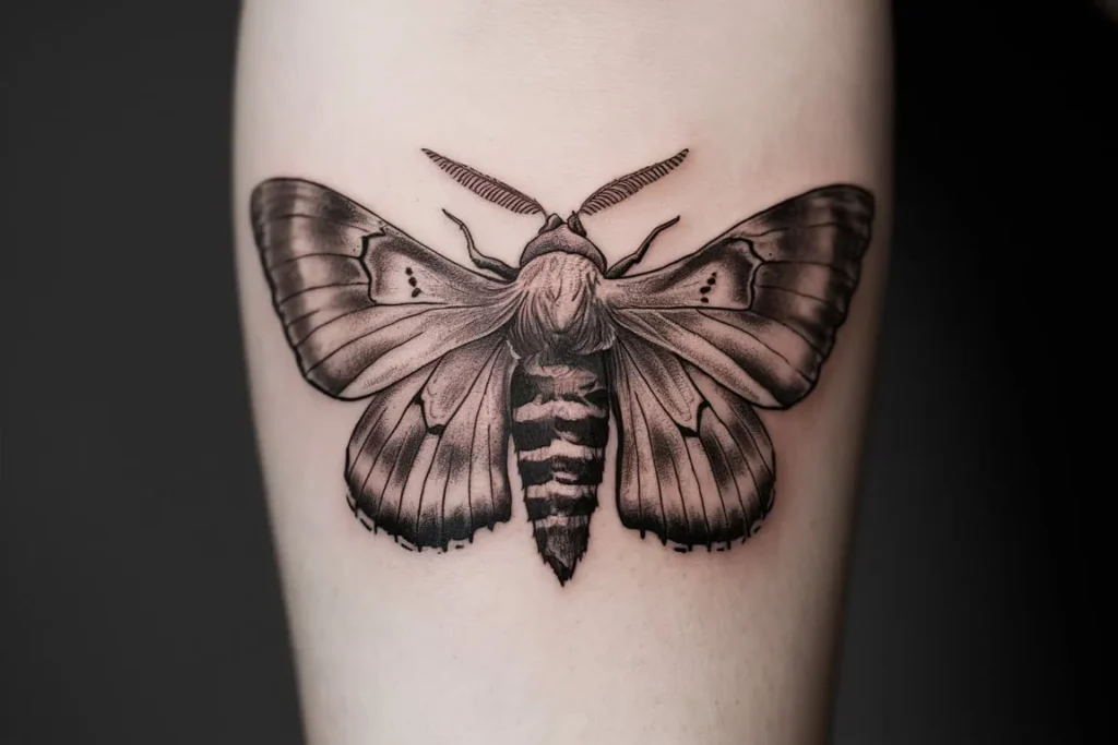 Moth Tattoo Designs Exploring the Cultural and Symbolic