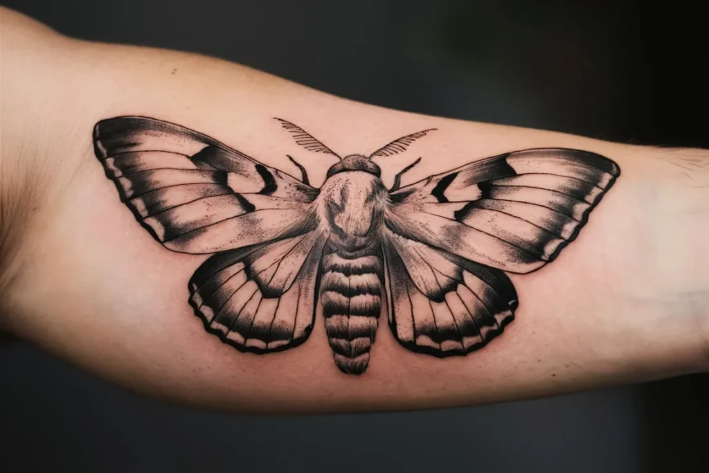 Moth Tattoo Designs Exploring the Cultural and Symbolic