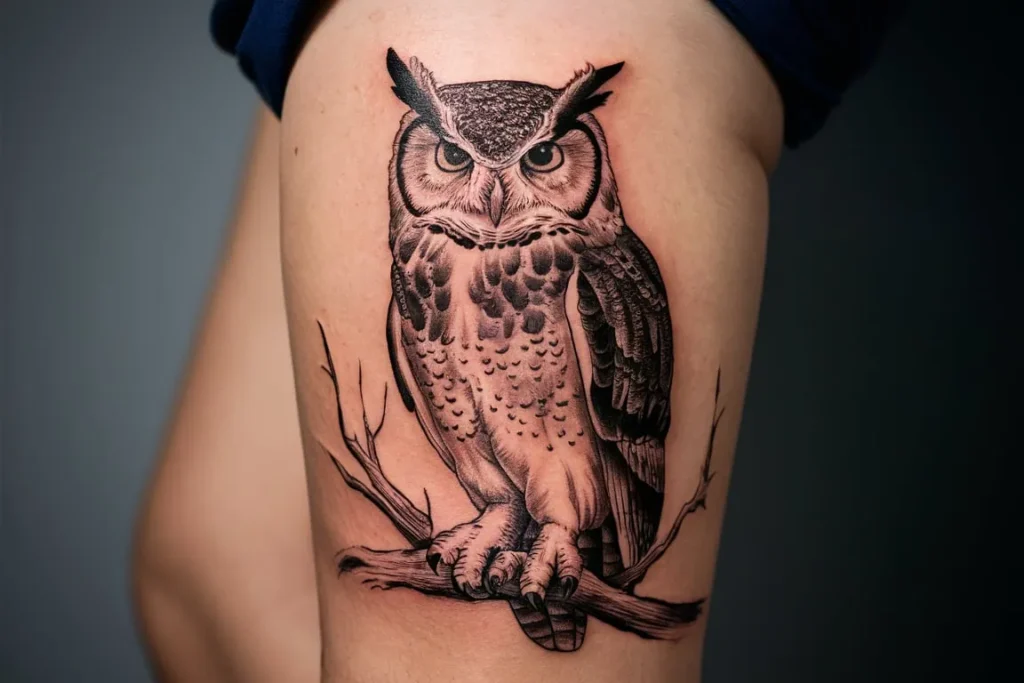 Owl-Tattoo-Design-History-Symbolism-Style-Significance-&-Tips-of-Caring