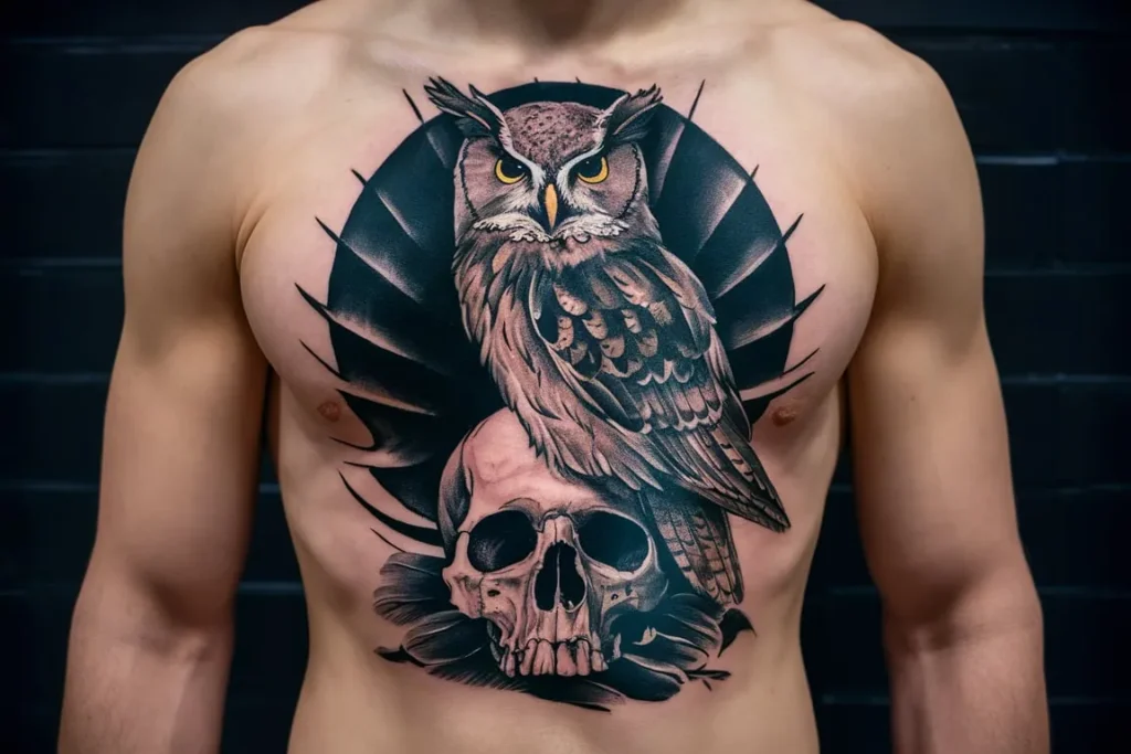 Owl-Tattoo-Design-History-Symbolism-Style-Significance-&-Tips-of-Caring