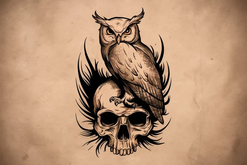 Owl-Tattoo-Design-History-Symbolism-Style-Significance-&-Tips-of-Caring