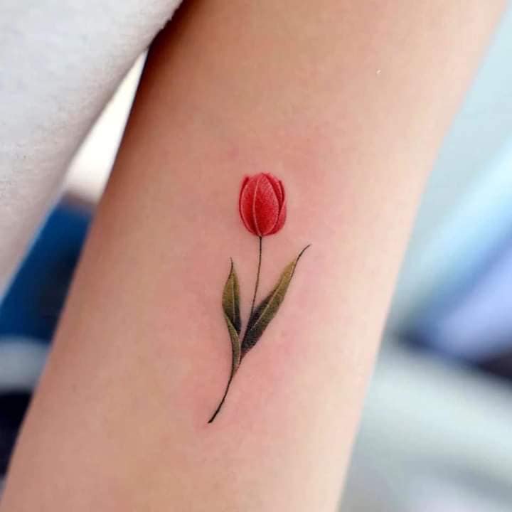 Small flower tattoo designs for guys