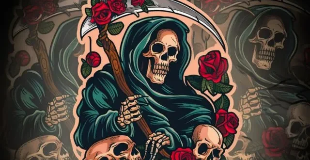 Stunning Grim Reaper Tattoo Designs, Ideas and Meaning in 2024