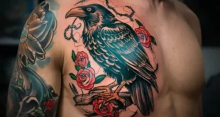 Stunning Raven Tattoo design ideas, meaning and Inspiration in 2024