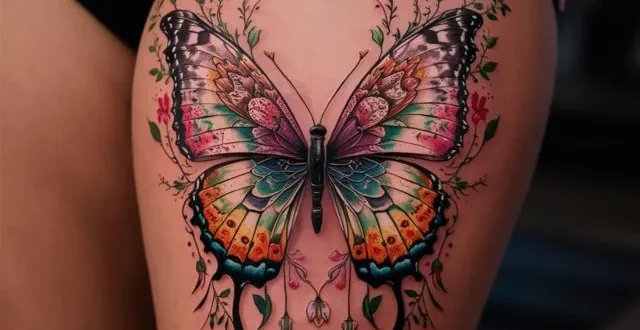 Butterfly Tattoo Designs Designs & Meanings in 2024