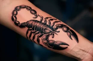 Scorpion-Tattoo-Design-Don't-Get-Stung-by-its-Beauty